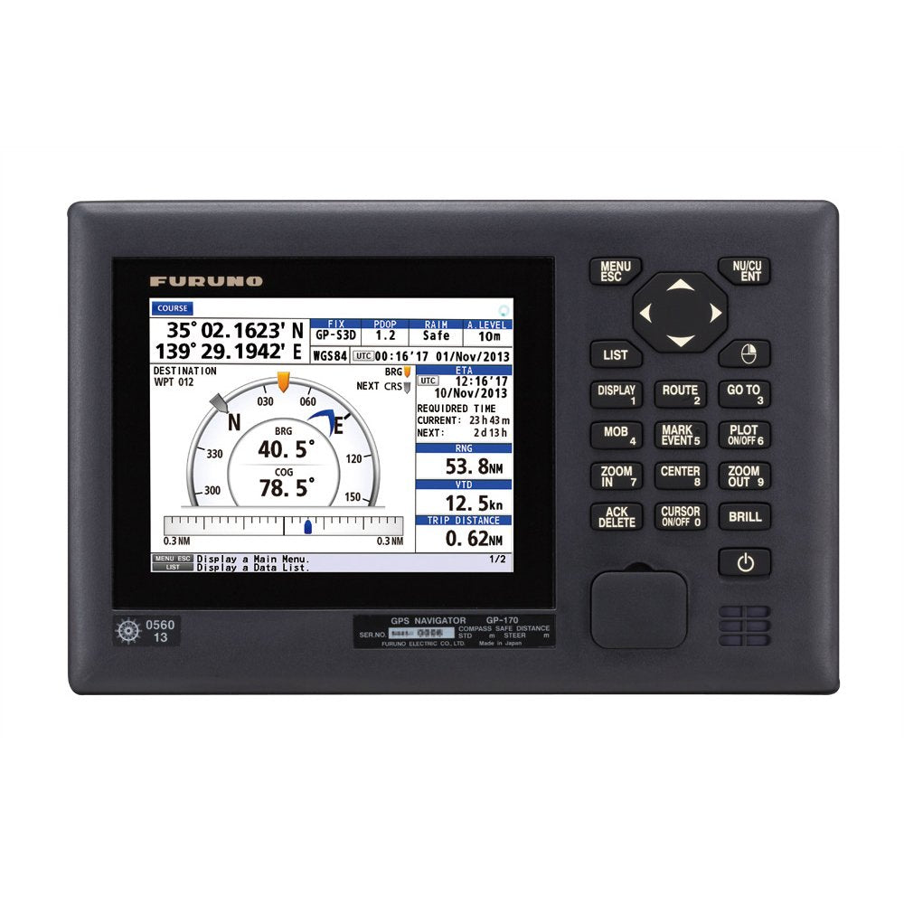 FURUNO ESPAÑA, S. A. Sistema Mundial DE NAVEGACIÓN por SATÉLITE GP-170 DFU-235, Other, Multicolor, One Size