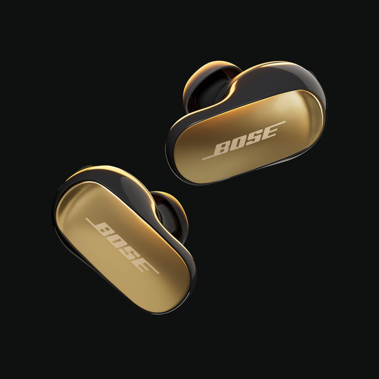 Bose Novedad Auriculares de botón QC Ultra Bluetooth 2.ª Gen, Auriculares de botón inalámbricos con cancelación de Ruido, hasta 6h de batería, IPX4, Audio inmersivo, Graves Profundos, Dorado Desierto