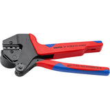 KNIPEX Crimpadora para sistema de mordazas intercambiables para mordazas intercambiables con mangos multicomponente 200 mm, 97 43 66 EVO