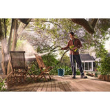 Ryobi - Pistola Alta Presión Inalámbrica 18V ONE+, 22bar, 182L, Boquilla 3en1, Limpiador Toda Superficie, Manguera 6m con Colador y Filtro, 1 Batería 2,5Ah y 1 Cargador 1,5A, RY18PW22A-125