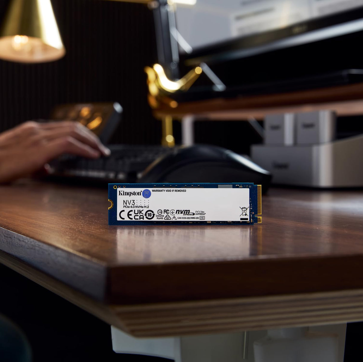 Kingston NV3 NVMe PCIe 4.0 SSD Interno 2TB M.2 2280-SNV3S/2000G