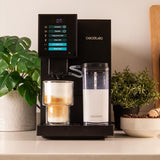 Cecotec Cafetera Superautomática Cremmaet Compactccino. 1350 W, Thermoblock, Bomba de Presión de 19bars, Sistema Plug&Play, Depósito de Café con Molinillo Integrado, Limpieza Automática