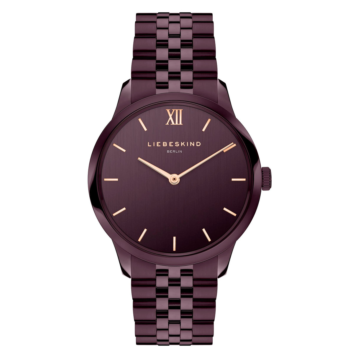 Liebeskind Reloj Analógico para Mujeres de Cuarzo con Correa en Acero Inoxidable LT-0422-MQ