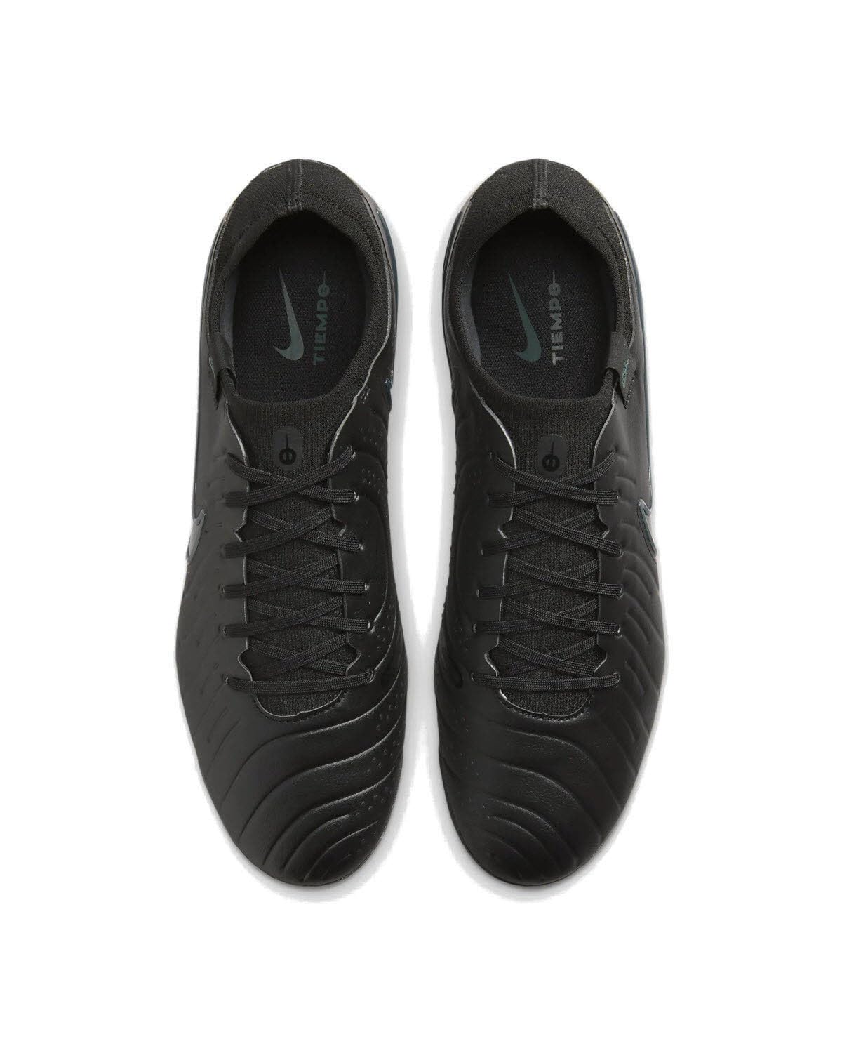 Nike Legend 10 Pro FG, Zapatillas de fútbol Hombre, Black/Black/Deep Jungle, 41 EU