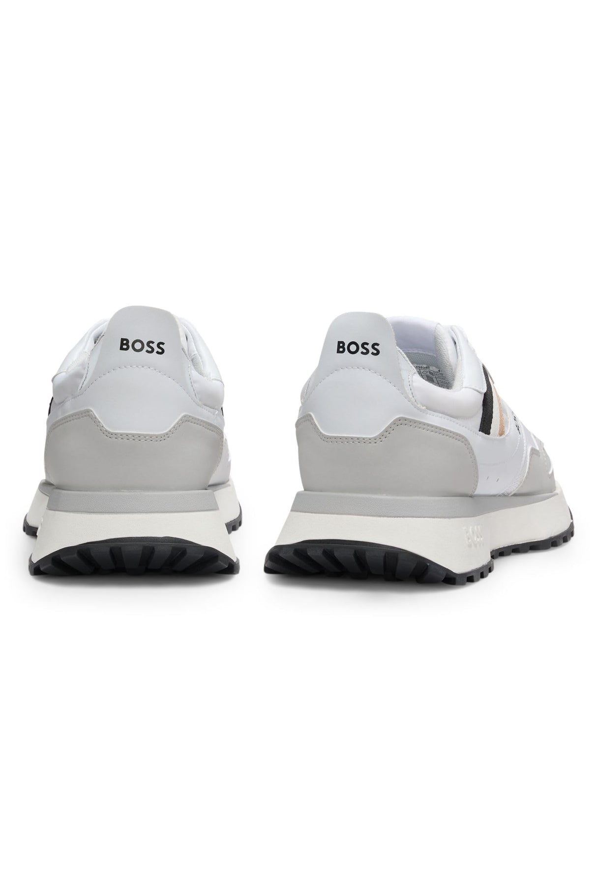 BOSS, Jonah_Runn_MX_N Hombre, Blanco, 42 EU