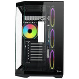 Itek Case Dark Cave AKU - Gaming Tower - ATX - 4x12cm ARGB Fan - USB3 & Type-C- Pared Lateral y Frontal de Vidrio Templado