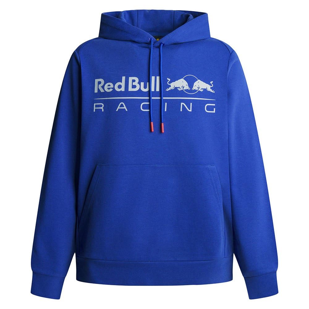 Red Bull Racing X Pepe Jeans RBR Team Logo Overhead Hoody, Sudadera Hombre, Blue (Electric Blue),