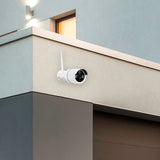 Smartwares CMS-30400 Sistema de vigilancia Exterior - WiFi - Visión Nocturna - Sensor de Movimiento