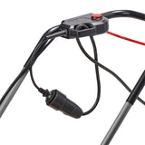 Einhell Cortacésped eléctrico GC-EM 1800/43 (1800 W, Ancho de Corte 43 cm, Altura de Corte Ajustable a 6 Niveles, Bandeja colectora 50 L)