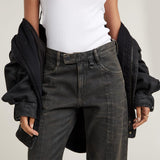 G-STAR Para Mujer Jeans Judee Biker Low Waist Loose, Marrón (Worn in Ignition Destroyed D25287-D490-G795), 25W / 28L