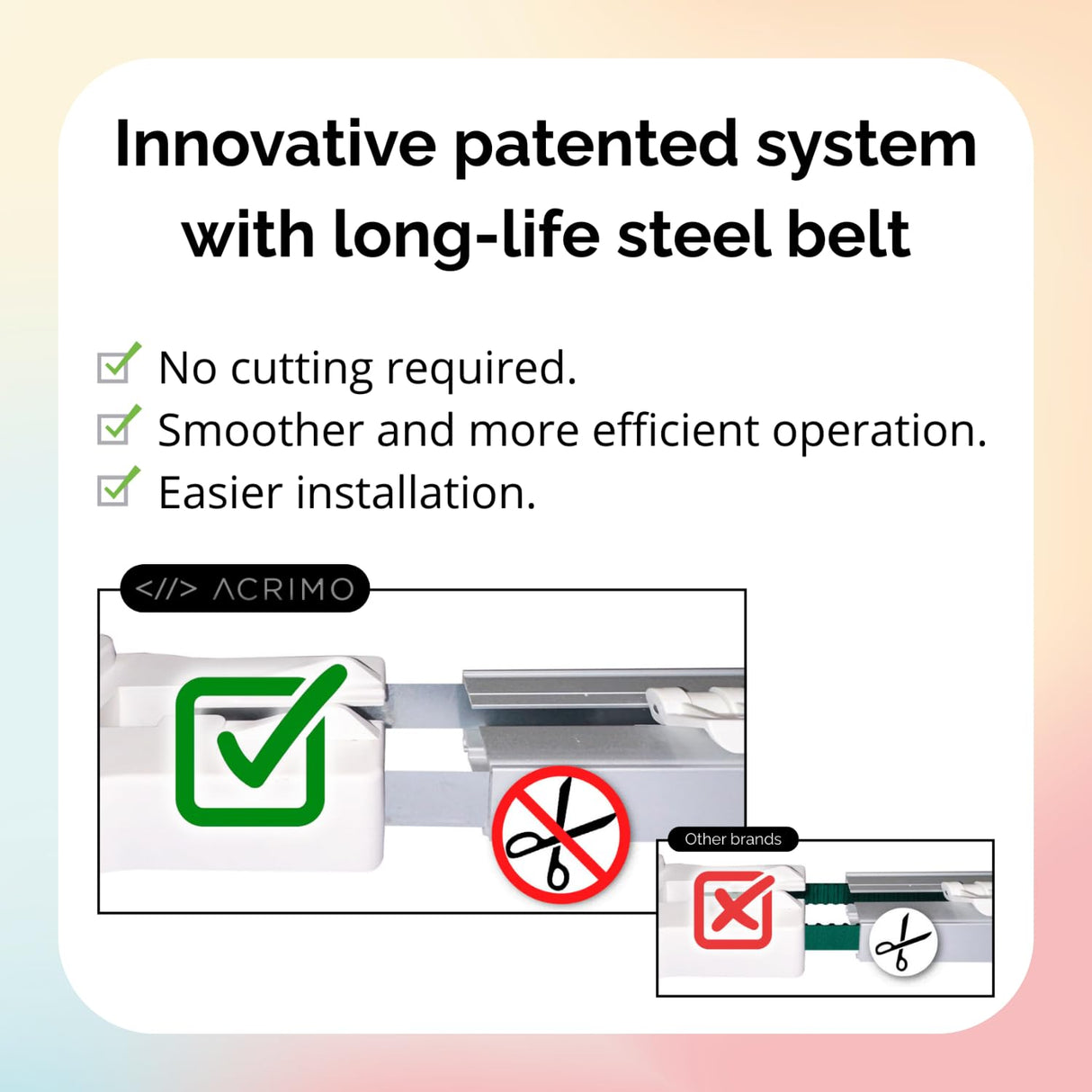 ACRIMO Riel de Cortina Motorizado, Kit de Riel Inteligente para Cortinas con Alimentación mediante Panel Solar y Enchufe a Pared Opcional, Largo 6 Metros
