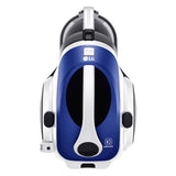 LG VK8506NHAC - Aspirador sin Bolsa 650W, Sistema Kompressor, Turbo Ciclónico, Aspiradora Tubo Telescópico, Depósito 1,2Lx3, Regulador Potencia, Especial mascotas, Cepillo 2en1 alfombra-suelos,Azul