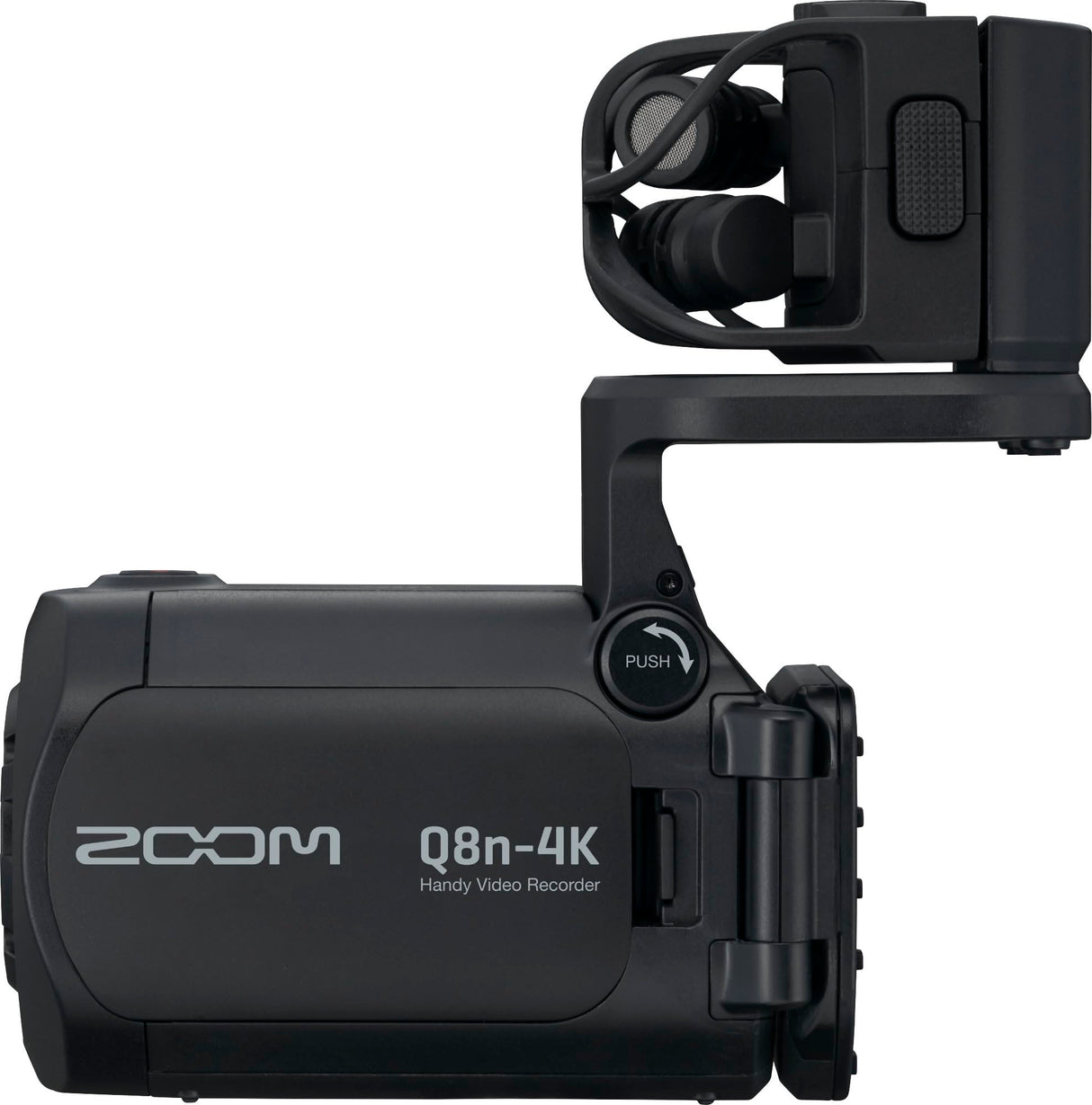 Zoom Q8n-4K Grabadora de vídeo portátil. 4K HDR Video, micrófonos estéreo más dos entradas XLR, grabación de 4 pistas de audio, webcam, para grabaciones y streaming de música, podcasts y más