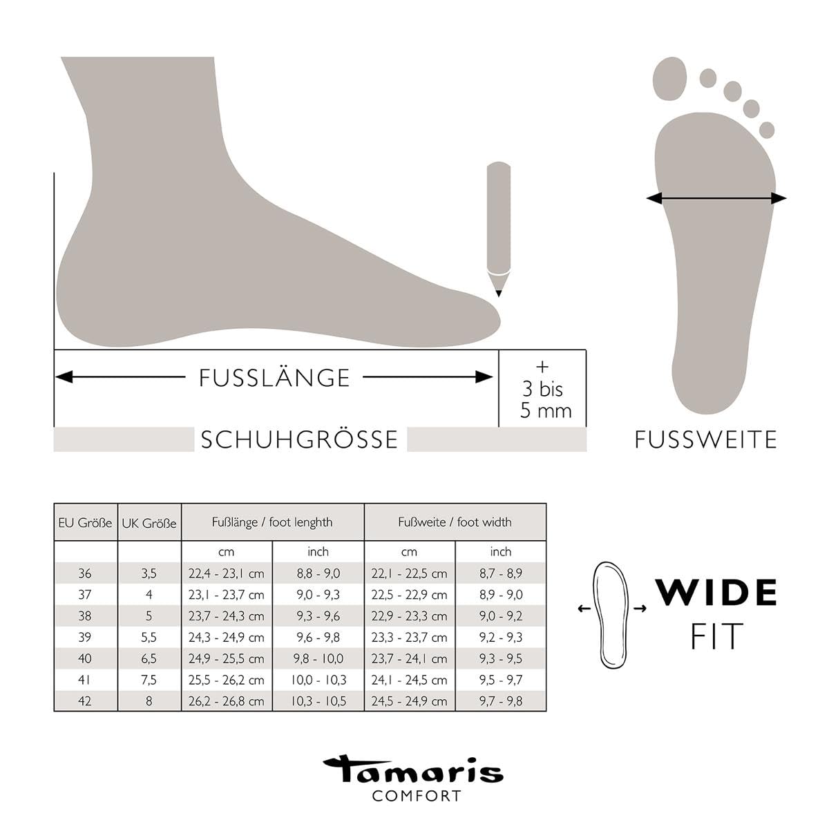 Tamaris Comfort Long Boot Flat, Botas a la Altura de Rodilla Mujer, Napa Negra, 42 EU