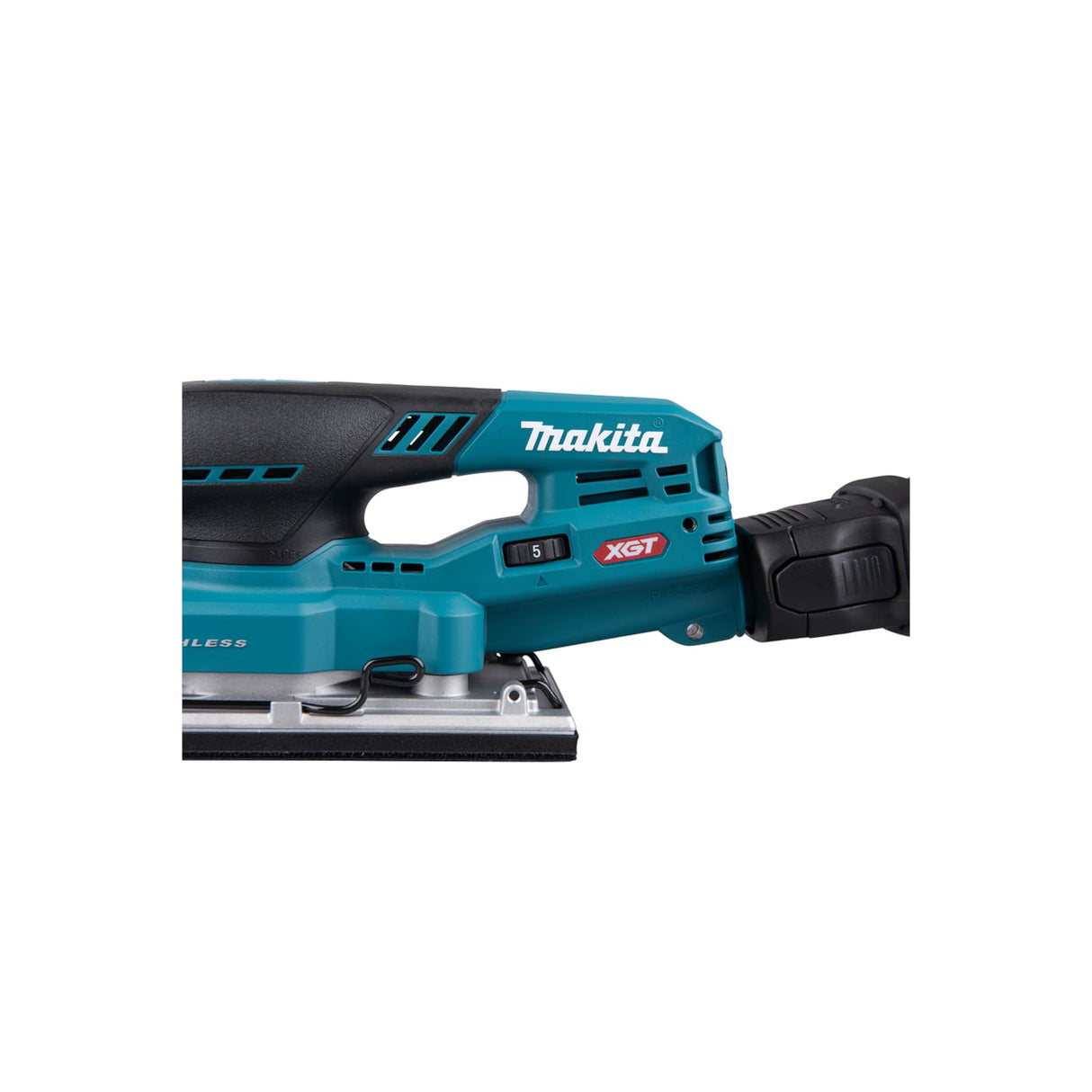 Makita Lijadora orbital sin escobillas BO007CGZ 40V Max Li-ion XGT, baterías y cargador no incluidos