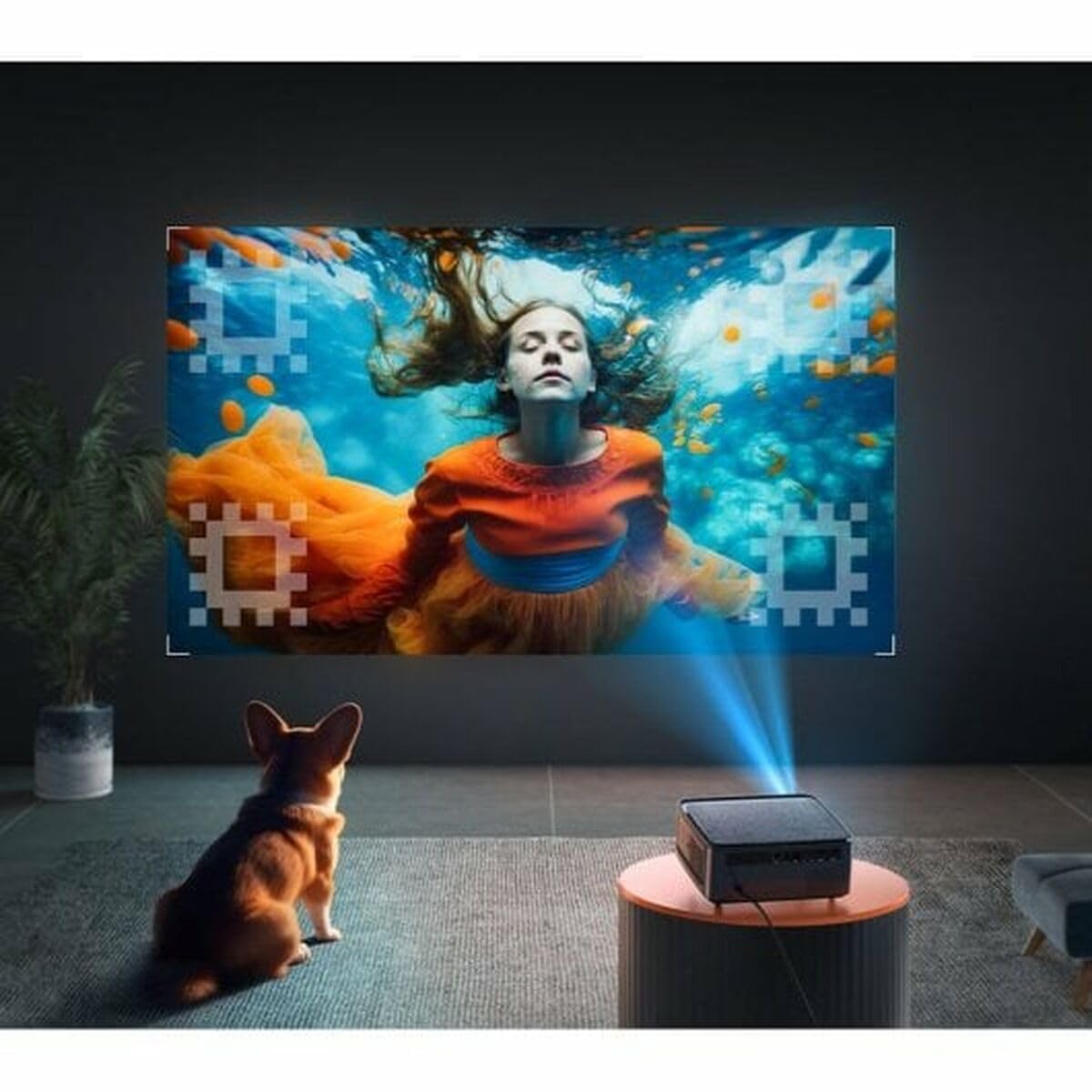 Proyector Yaber Full HD 1920 x 1080 px - Marca: Yaber - EAN: 6975710735044