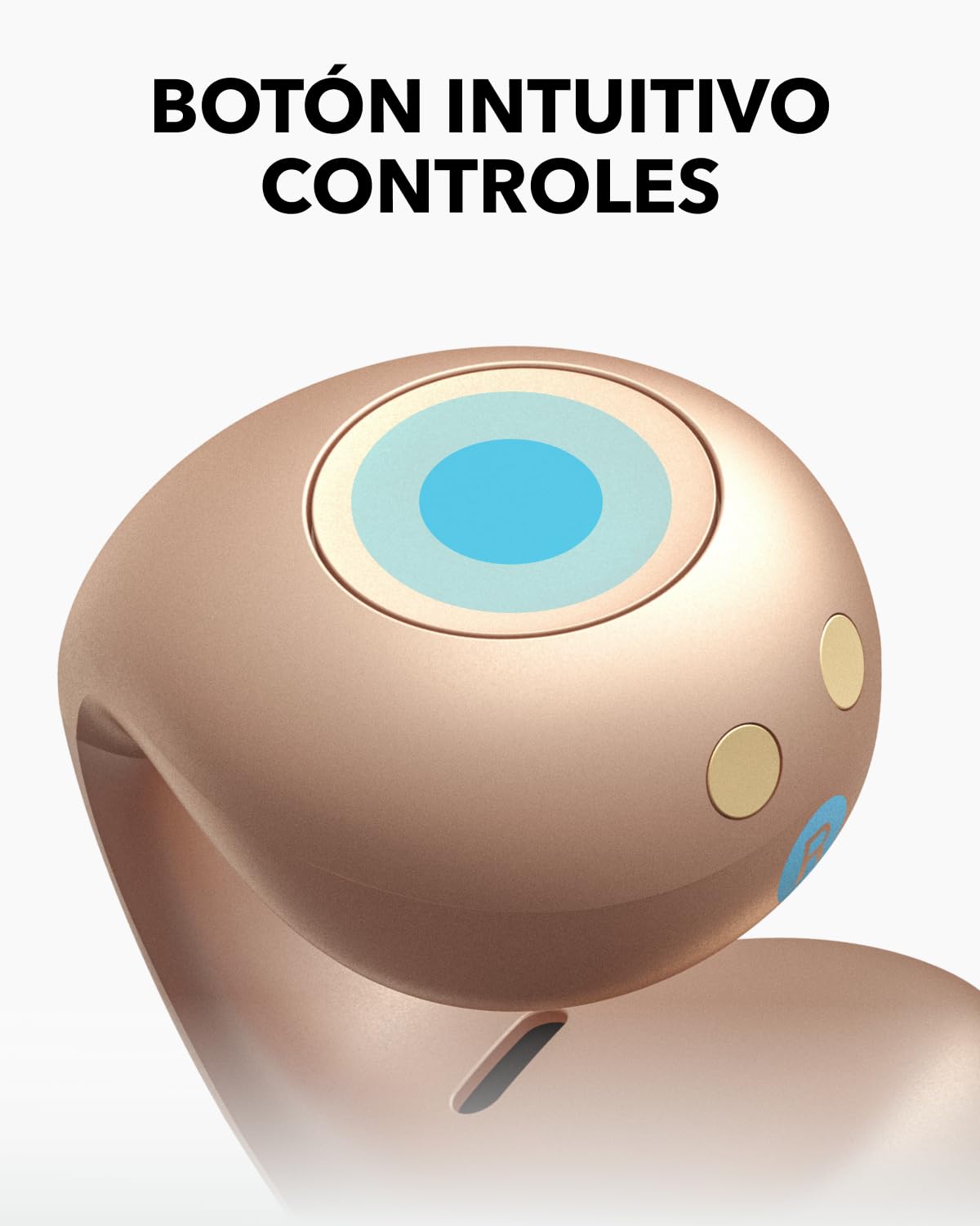 Soundcore C40i de Anker, Auriculares Open-Ear con Clip, Diseño de Juntas Flexible, Controles de Botón, Comodidad Ligera, Ajuste Estable con Almohadillas Acoplables, Transductores Expansivos