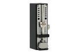 Wittner Metrónomo Taktell Super-Mini Serie 880 - Carcasa de plástico - Sin campana - Negro - Mecánico con cuerda - No se requieren baterías - Hecho en Alemania