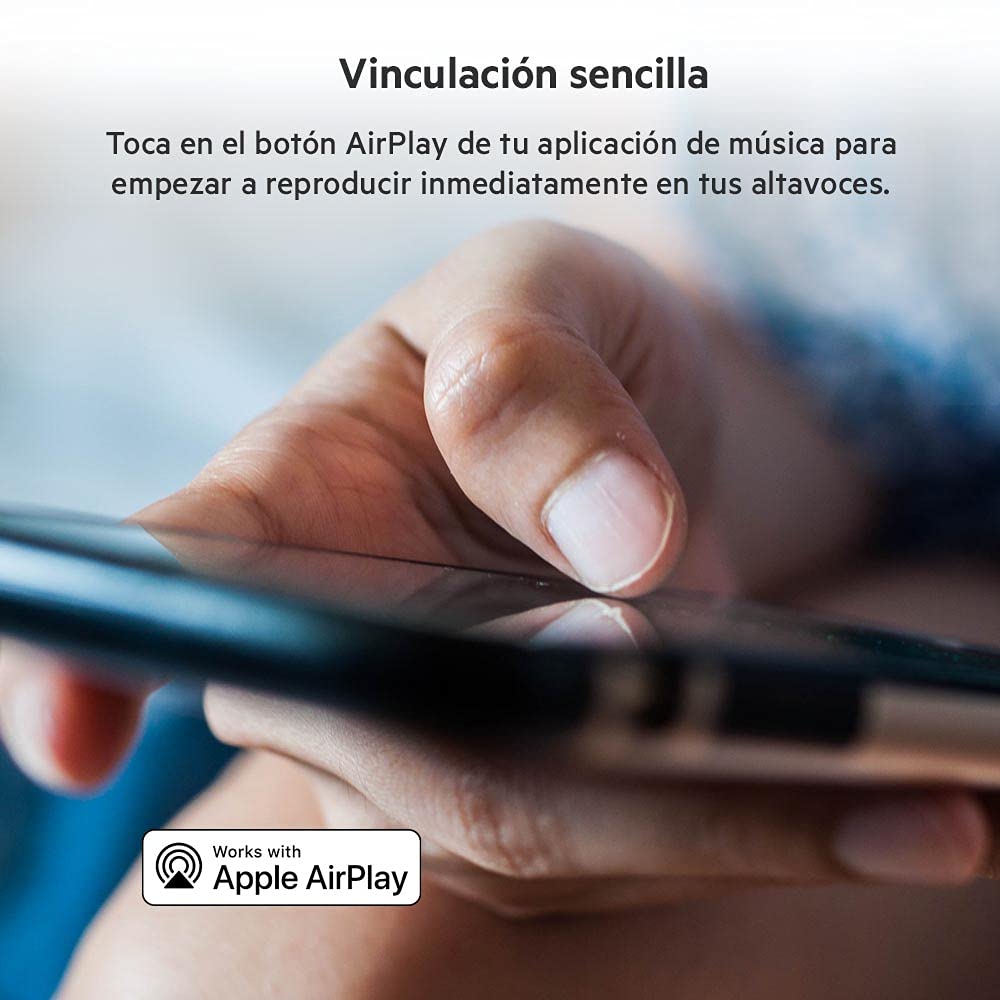 Belkin SoundForm Connect AirPlay 2 (adaptador y receptor de audio para reproducción inalámbrica con entrada óptica/3,5 mm para iPhone, iPad, y otros con AirPlay)