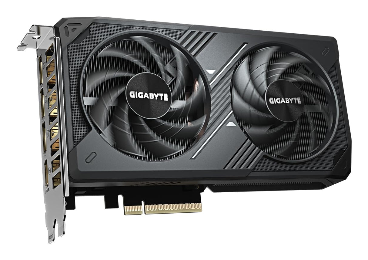 Gigabyte GeForce RTX 5060 WINDFORCE 8G Tarjeta Gráfica - 8GB GDDR7, 128bit, PCI-E 5.0, 2497 MHz Frecuencia del núcleo, 3 x DisplayPort, 1 x HDMI, GV-N5060WF2-8GD