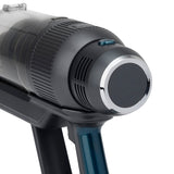 H.Koenig Aspirador Sin Cable 2 en 1 PowerFlex+ UPX26, Plegable, Autónomo hasta 40 Min, Sin Bolsa, Ligero, Ergonómico, 3 Potencias, 220 W, 0.8 Liters, Roja y Plateada