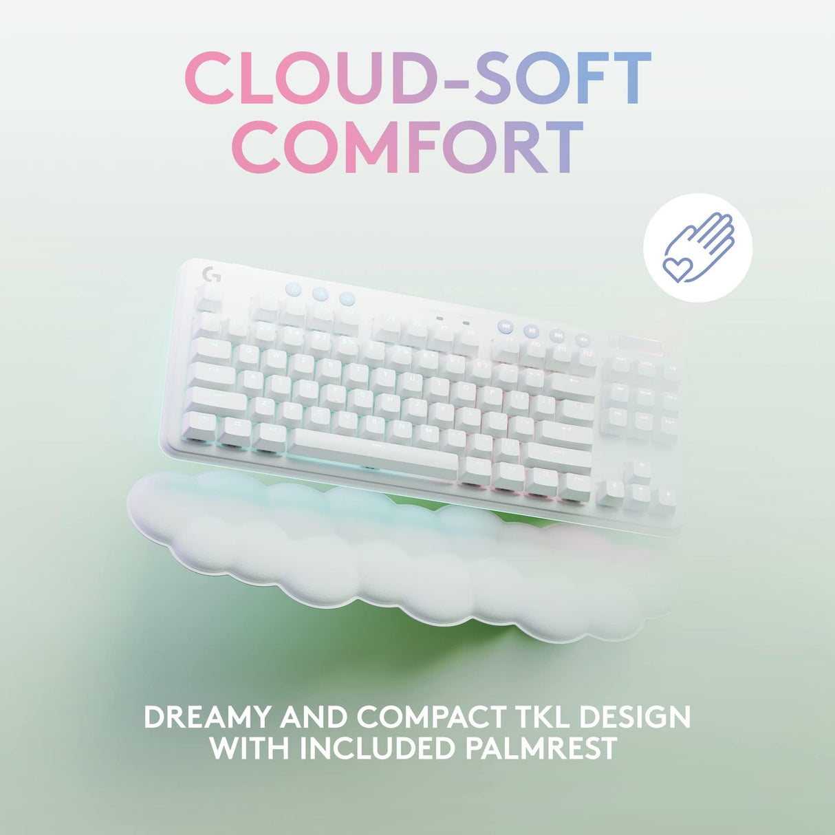 Logitech Klawiatura Aurora G715 Tactile, Bluetooth, USB (920-010465)