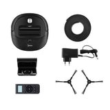 Midea Robot Aspirador VCR20B, Robot Aspirador, 3 Modos de Limpieza, Carga automática, hasta 100 min, Ideal para Pelo de Animales, alfombras y Suelos Duros, silencioso y Ultrafino