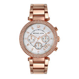 Michael Kors Parker MK5491 Cronógrafo para Mujeres con Zircones