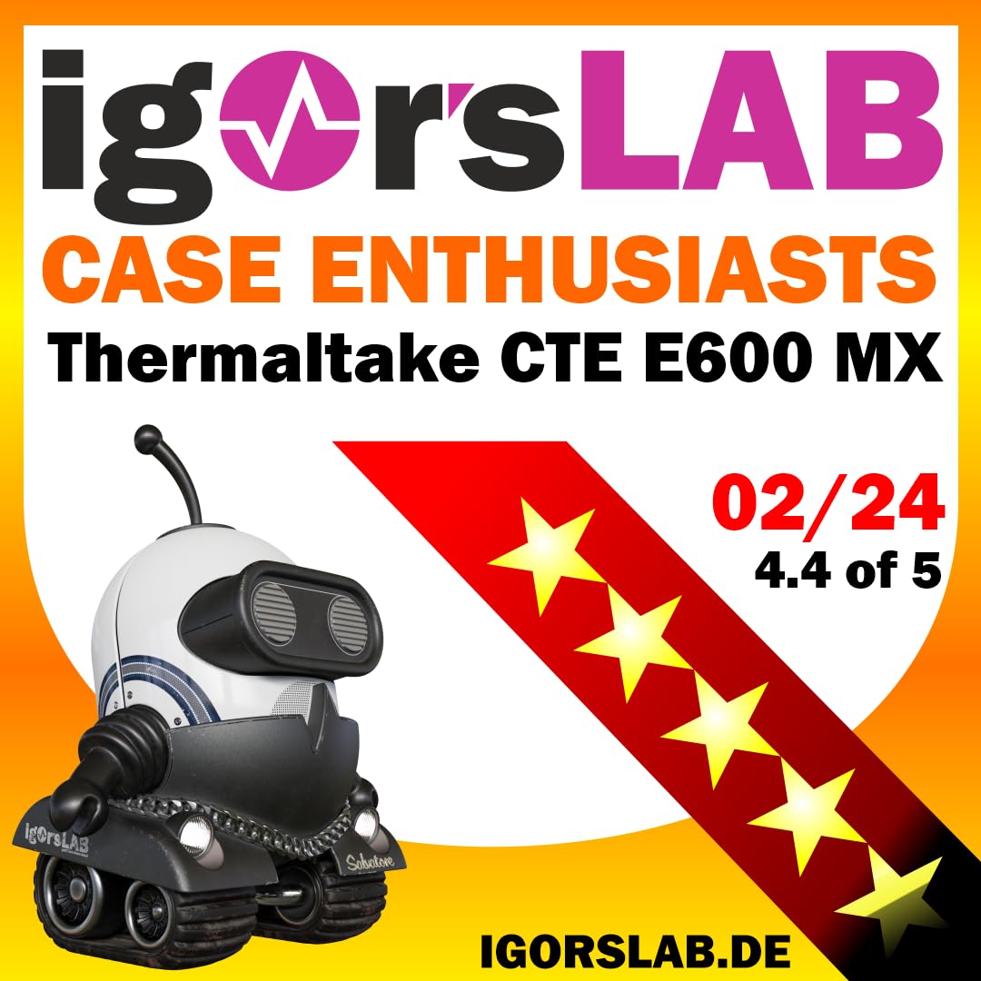 Thermaltake CTE E600 MX ARGB Mid Tower Chassis | Snow