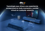 TCL Barra de Sonido S55HE 2.1, 220 vatios, Cine en casa, expansión de Sonido, Dolby Atmos, DTS Virtual:X, Barra de Sonido con subwoofer, Mando a Distancia único, Bluetooth 5.3, HDMI, USB