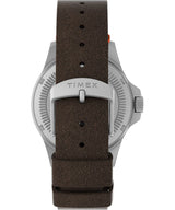 Timex Expedition North - Reloj de 41 mm para hombre, eco-friendly marrón, correa de liberación rápida de dos piezas, esfera negra, caja de acero inoxidable TW2V64100