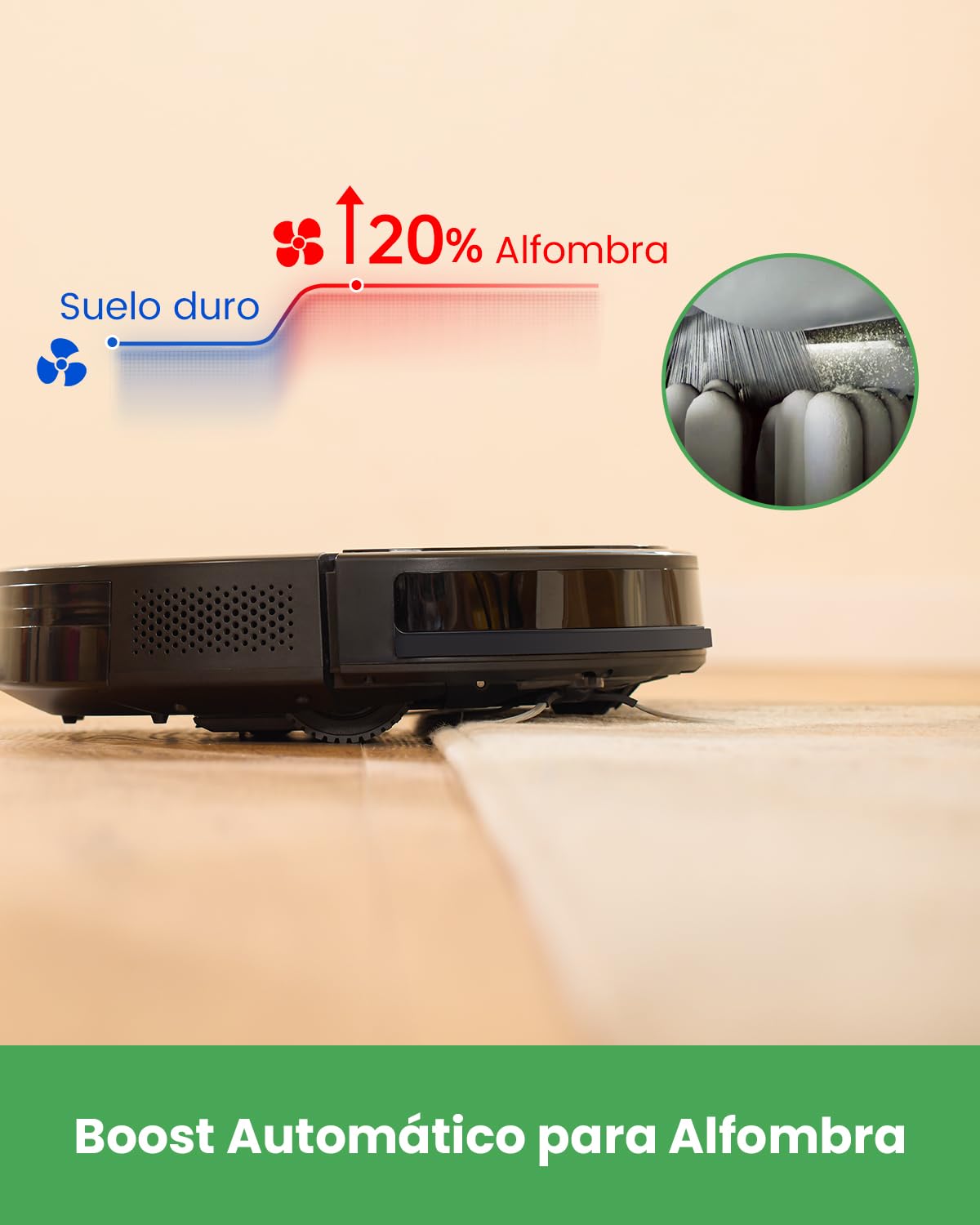 Vactidy Robot Aspirador, Nimble T8 Robot Aspirador y Fregasuelos con Potente Succión 2800Pa, Depósito 2 en 1, Aspira, Barre, Mopa, 100mins Autonomía, Control por App, Alexa/Google Home, para Mascotas