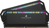 CORSAIR Dominator Platinum RGB DDR5 RAM 64GB (2x32GB) hasta 6000MHz CL30 Intel XMP 3.0 Memoria de Ordenador de Sobremesa – Negro (CMT64GX5M2B6000C30)