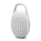 JBL Clip 5, Altavoz inalámbrico portátil con Bluetooth, resistente al agua y al polvo IP67, hasta 12h de reproducción y más con Playtime Boost activado, gris