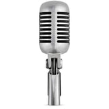 Shure 55sh Series II icónico Unidyne Dynamic Micrófono vocal, micrófono clásico, vintage con patrón polar direccional cardioide para actuaciones en vivo