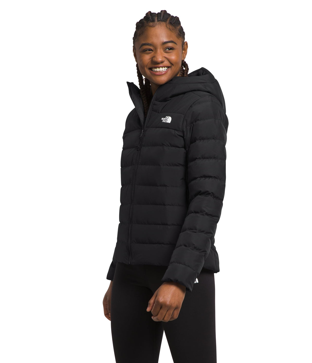 THE NORTH FACE NF0A84IV4H0 W Aconcagua 3 Hoodie Sweatshirt Mujer TNF Black-NPF Tamaño L