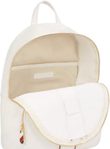 Tommy Hilfiger Mochila Mujer Poppy mediana, Marfil (Ecru Corp), Talla Única
