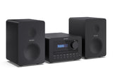 Sharp XL-B520D(BK) Microcadena Sound System Estereo con Radio Dab, Dab+, FM, Bluetooth 5.0, CD-MP3, reproducción USB, 40W Color Negro