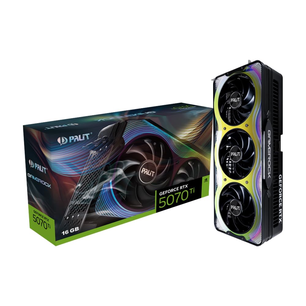 Palit GeForce RTX 5070 Ti GameRock (16GB GDDR7/PCI Express 5.0/MHz/28000MHz)
