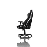 NITRO CONCEPTS Silla, Piel sintética de Poliuretano, Radiant White, 56 x 57 x 140 cm