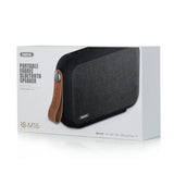 Remax Fabric - Altavoz Bluetooth portátil, Color Negro