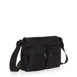 Mandarina Duck MD 20 P10QMTX5, Bolso Bandolera para Mujer, Black, 28x18x9 (L x H x W)