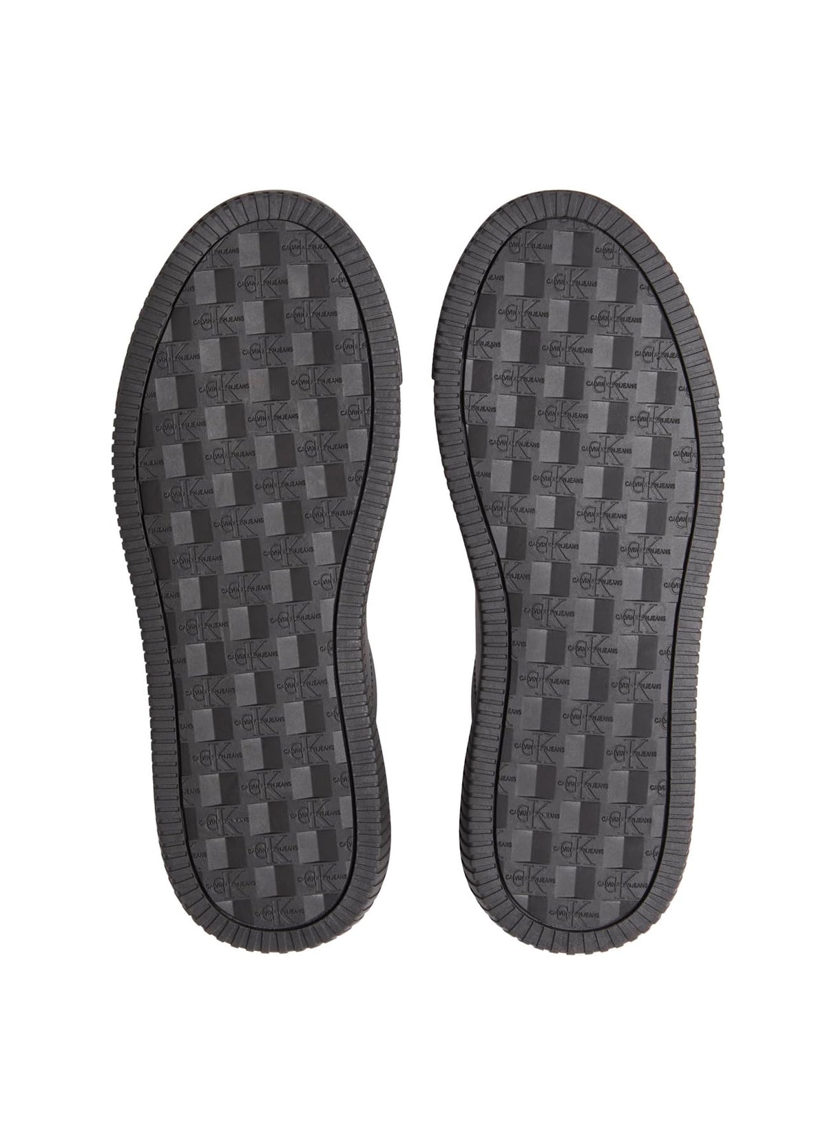 Calvin Klein Sneaker con Suela Cupsole Hombre Chunky Low Calzado, Negro (Triple Black), 43 EU
