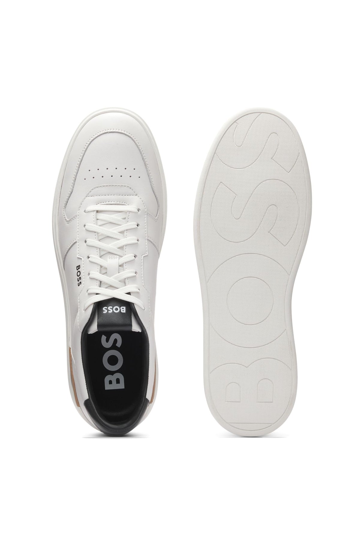 BOSS - Clint_Tenn_ltvpN, Tenis Hombres, Open White,