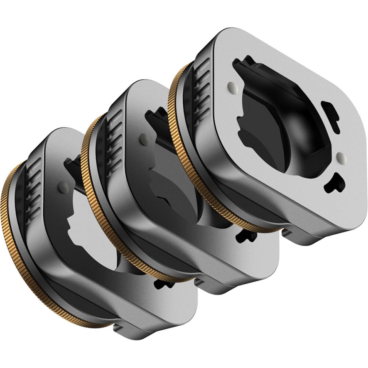 PolarPro - dji Mini 3 Pro - Vivid - ND8/PL + ND16/PL + ND32/PL (3-Pack) - Ultra-Lightweight Aluminum - Precisely Engineered - Horizontal and Vertical Shooting Modes - Color Neutrality