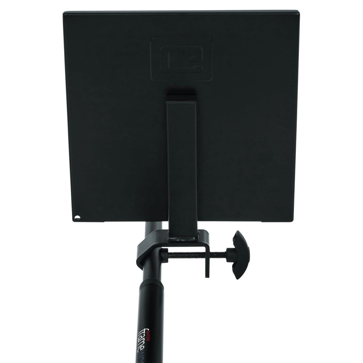 Gator Frameworks (GFW-SHELF0909) - Soporte de micrófono con abrazadera de 9 x 9 pulgadas, área de superficie con capacidad de peso de 10 libras
