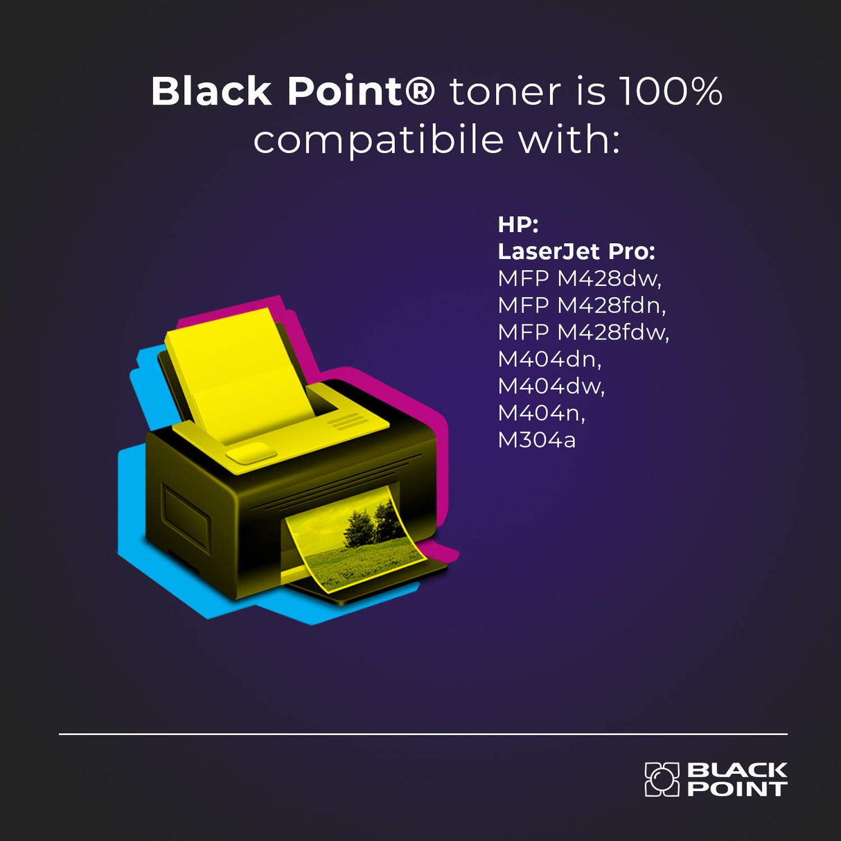 BLACK POINT Juego de 2 Cartuchos de Tóner para HP CF259A CF259X HP 59A 59X [ con Chip ] - Negro - para HP Laserjet Pro MFP M428dw Laserjet Pro M428fdn Laserjet Pro M428fdw M404dn M404dw M404n M304a