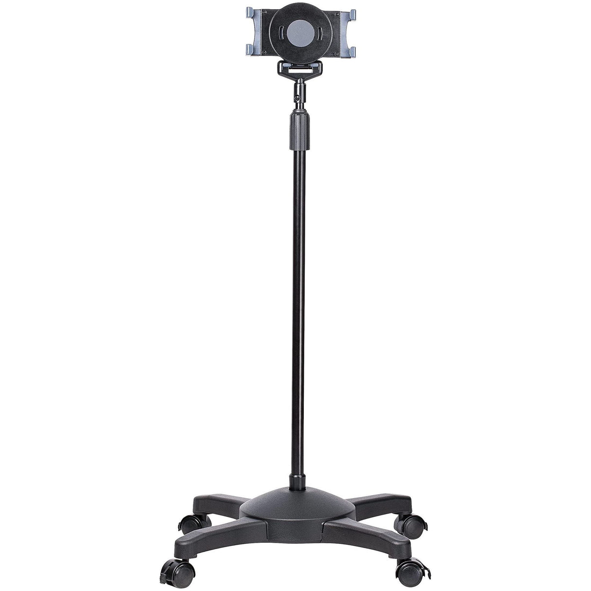 StarTech.com Base Soporte Móvil con Ruedas Bloqueables para Tablet, Atril de Altura Ajustable para Tablets de 7 a 11 Pulgadas, Base Portátil para Tablet con Soporte Removible para Tablet (STNDTBLTMOB)