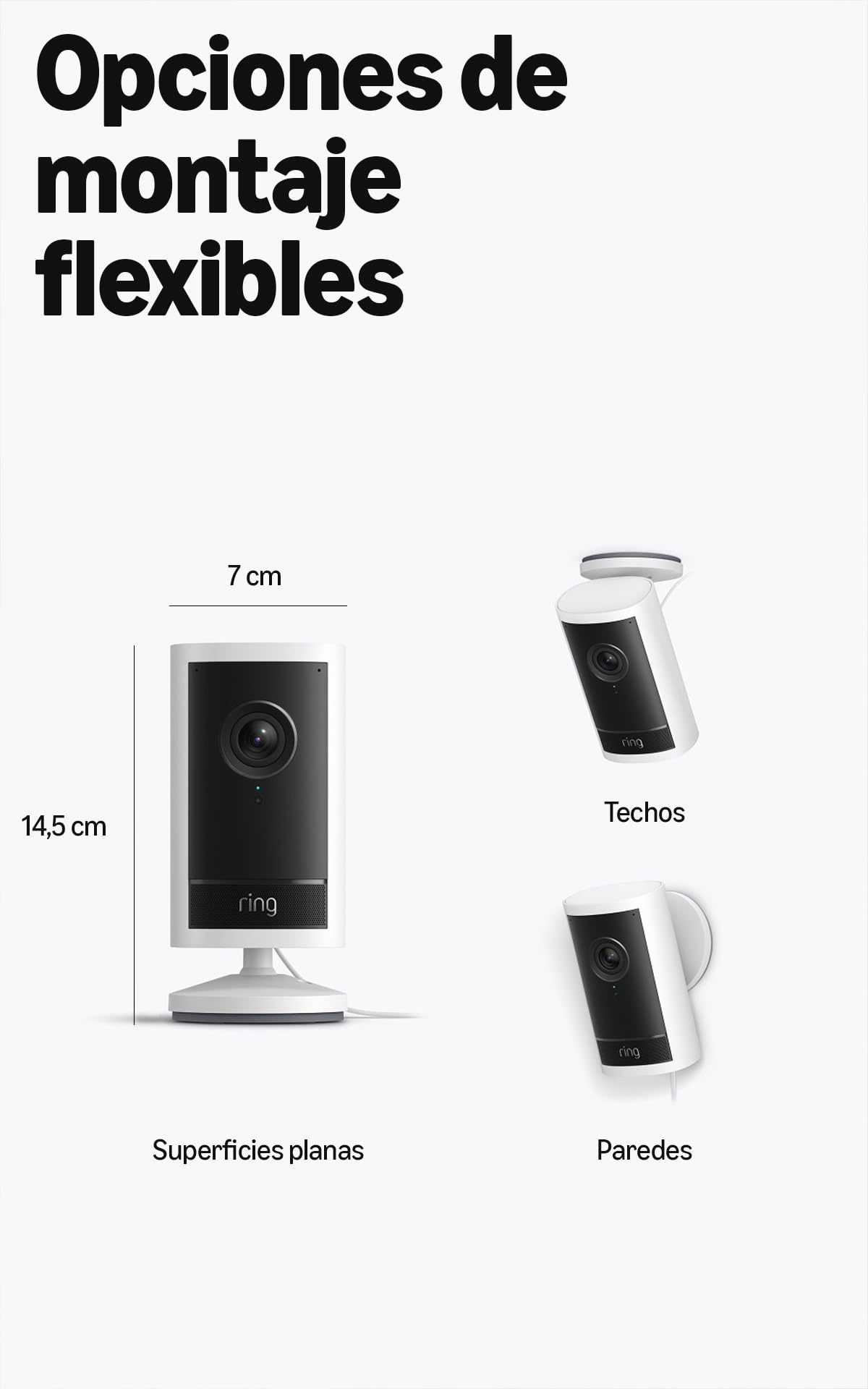 Ring Cámara exterior Pro con enchufe (Outdoor Camera Pro, última generación) | Cámara de seguridad | Retinal Vision 4K, zoom de hasta 10x | Prueba gratuita de 30 días del plan de suscripción Ring