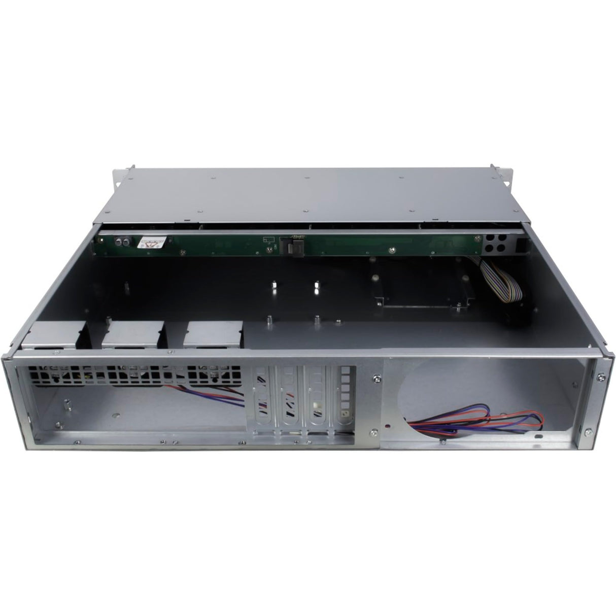 Inter-Tech Case IPC Storage 2U-2404S 40 cm Negro/Plateado